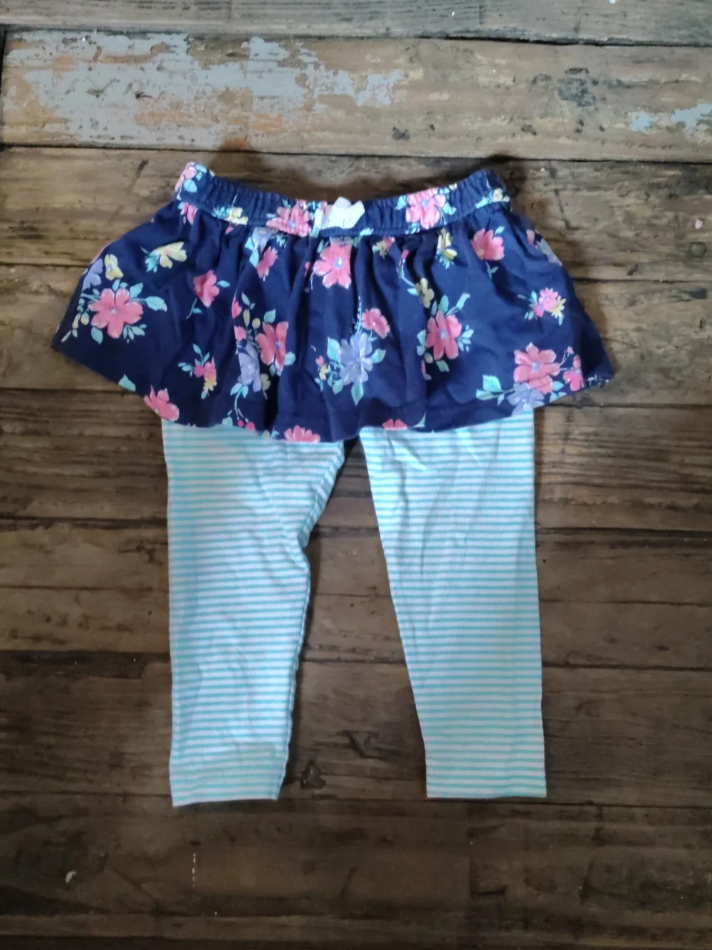 Girls Mixed Clothing Bundle in Pink, Purple, Navy 0-24 Months
